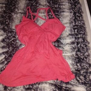 Pink Babydoll Tee